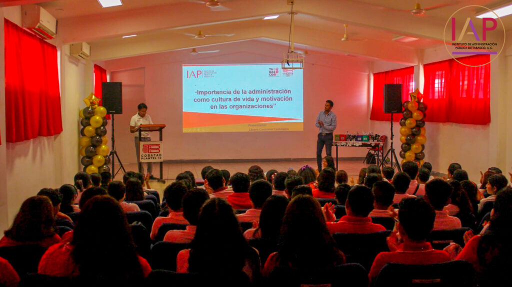 IAP Tabasco impulsa cultura administrativa en jóvenes de Centla